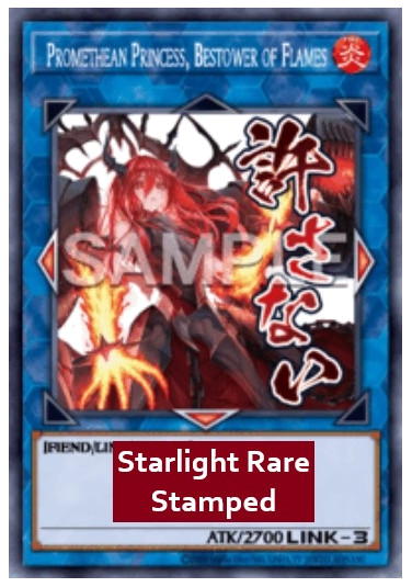 Promethean Princess, Bestower of Flames (V.2 - Starlight Rare)