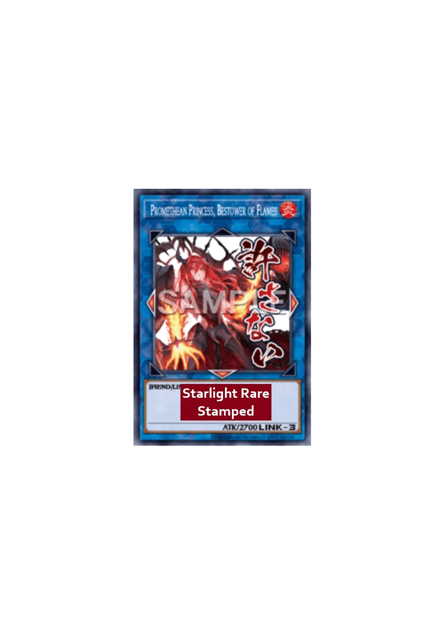 Promethean Princess, Bestower of Flames (V.2 - Starlight Rare)
