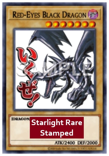 Red-Eyes Black Dragon (V.2 - Starlight Rare)