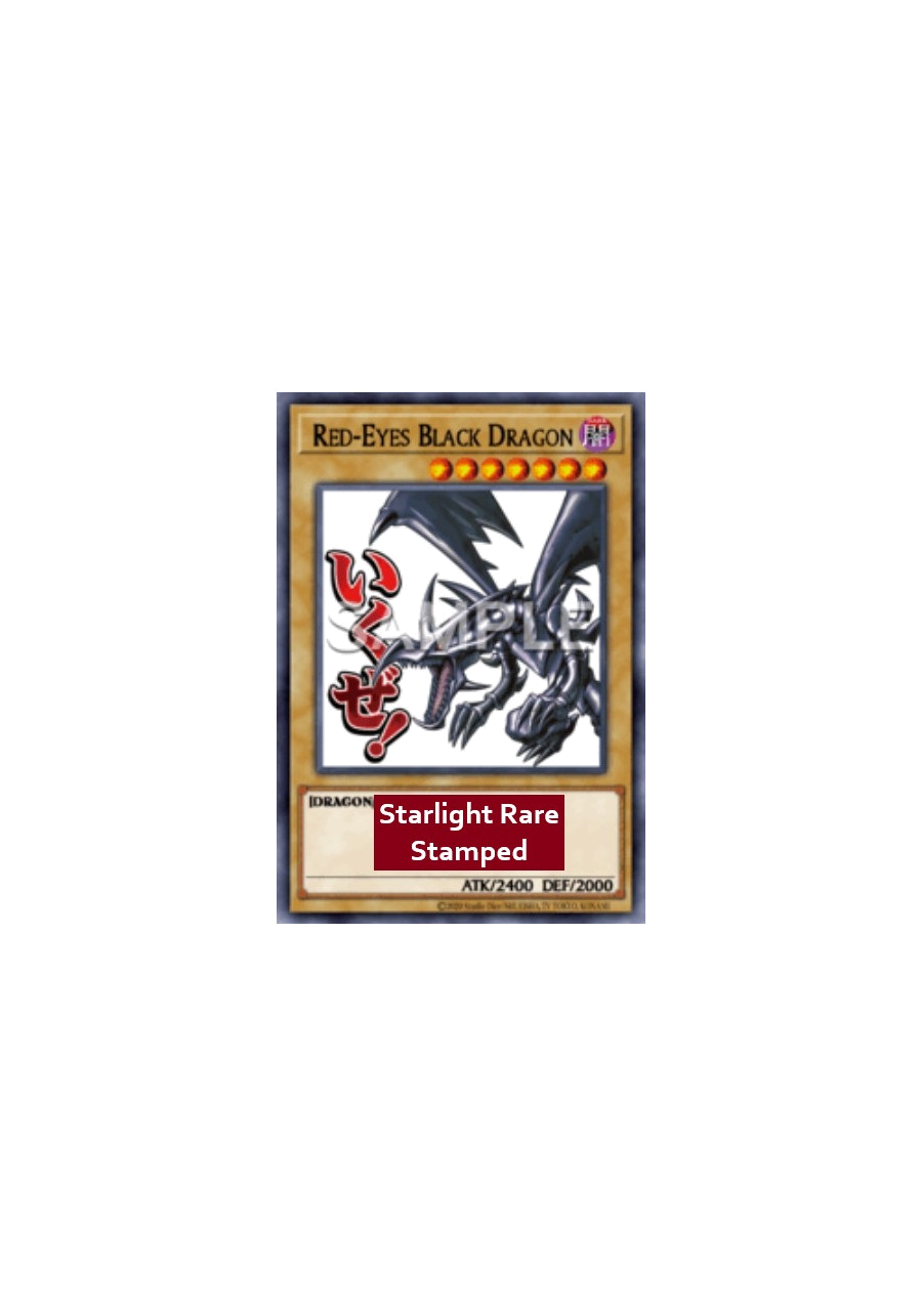 Red-Eyes Black Dragon (V.2 - Starlight Rare)