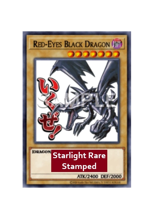 Red-Eyes Black Dragon (V.2 - Starlight Rare)