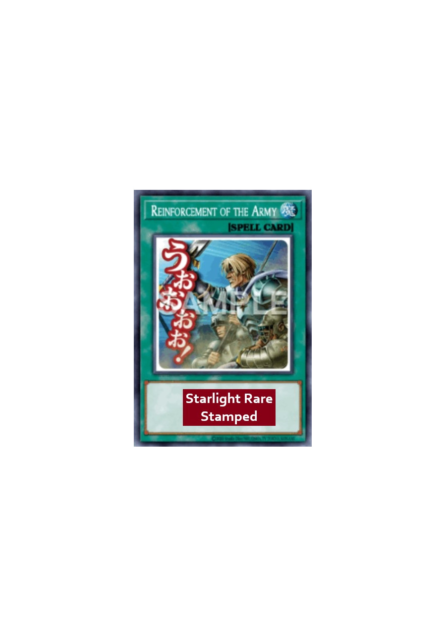 Reinforcement of the Army (V.2 - Starlight Rare)