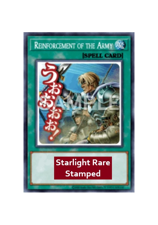 Reinforcement of the Army (V.2 - Starlight Rare)