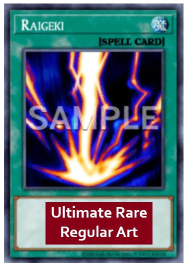 Raigeki (V.8 - Ultimate Rare)