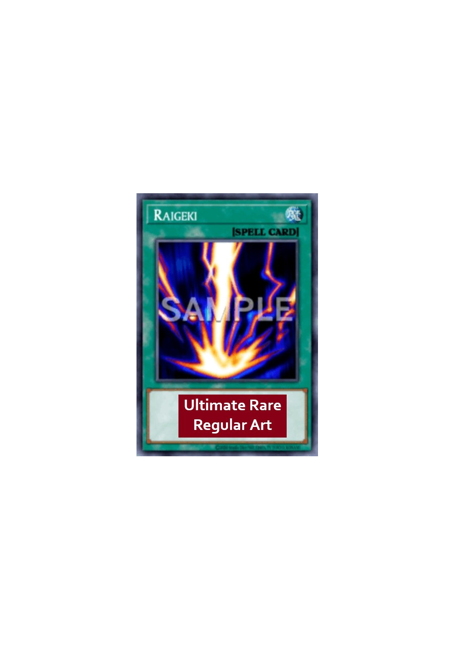 Raigeki (V.8 - Ultimate Rare)