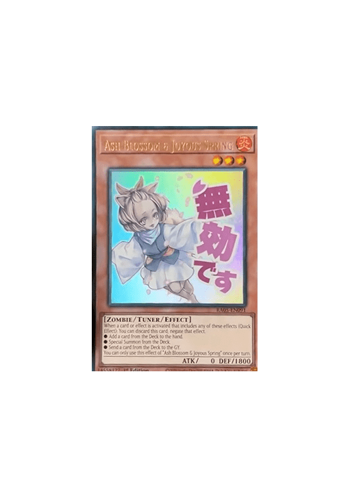 Ash Blossom & Joyous Spring (V.1 - Ultra Rare)