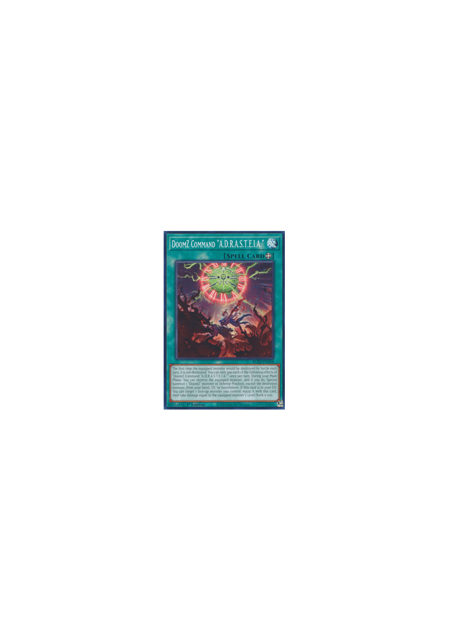 DoomZ Command ”A.D.R.A.S.T.E.I.A.”