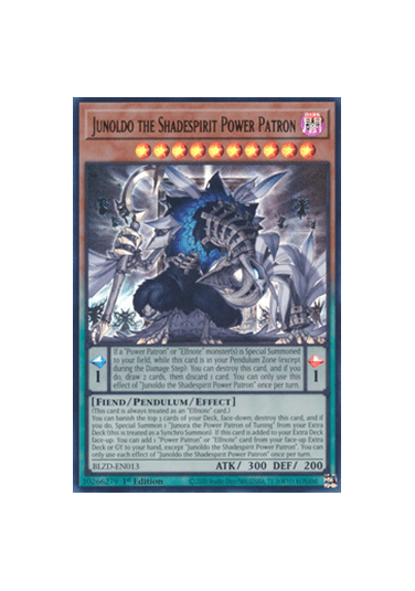 Junoldo the Shadespirit Power Patron (V.1 - Ultra Rare)