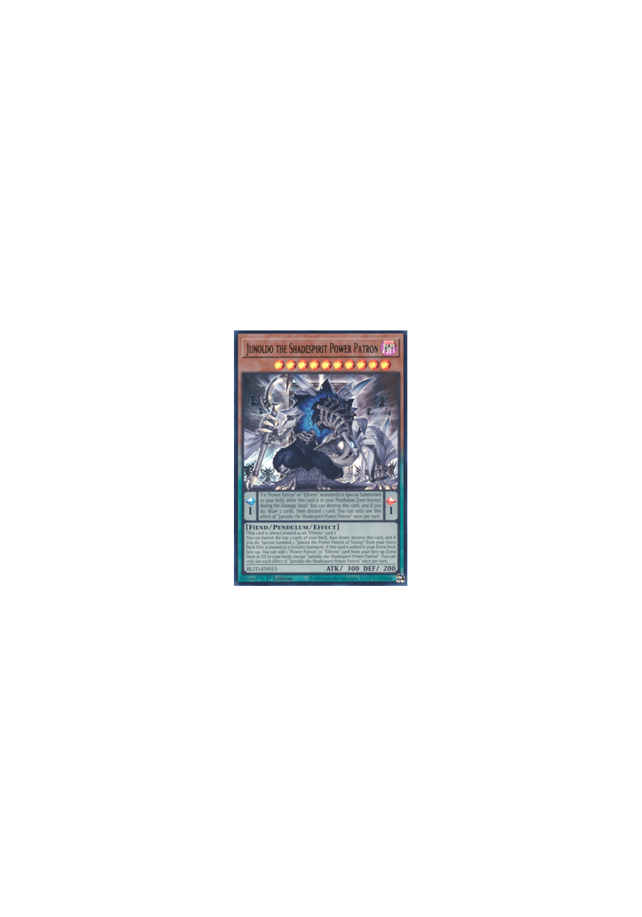 Junoldo the Shadespirit Power Patron (V.1 - Ultra Rare)