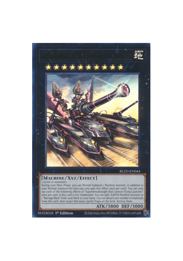 Superdreadnought Rail Cannon Flying Launcher (V.1 - Ultra Rare)