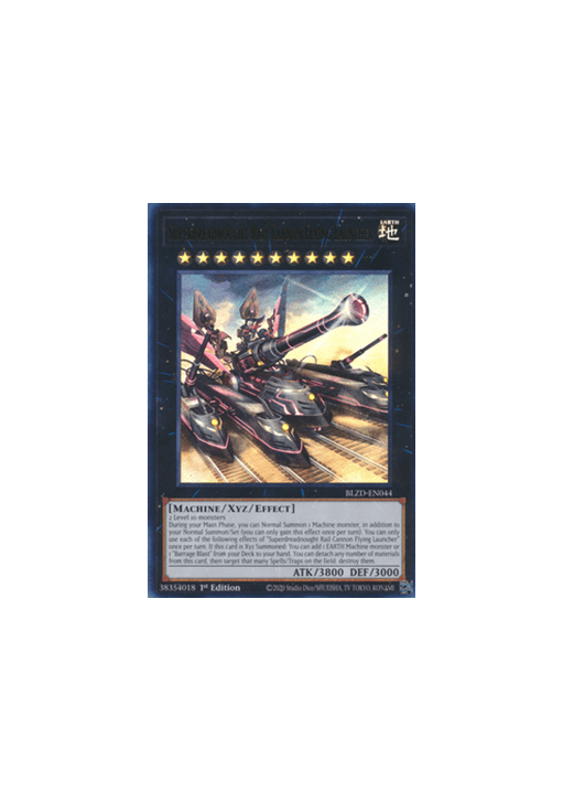 Superdreadnought Rail Cannon Flying Launcher (V.1 - Ultra Rare)
