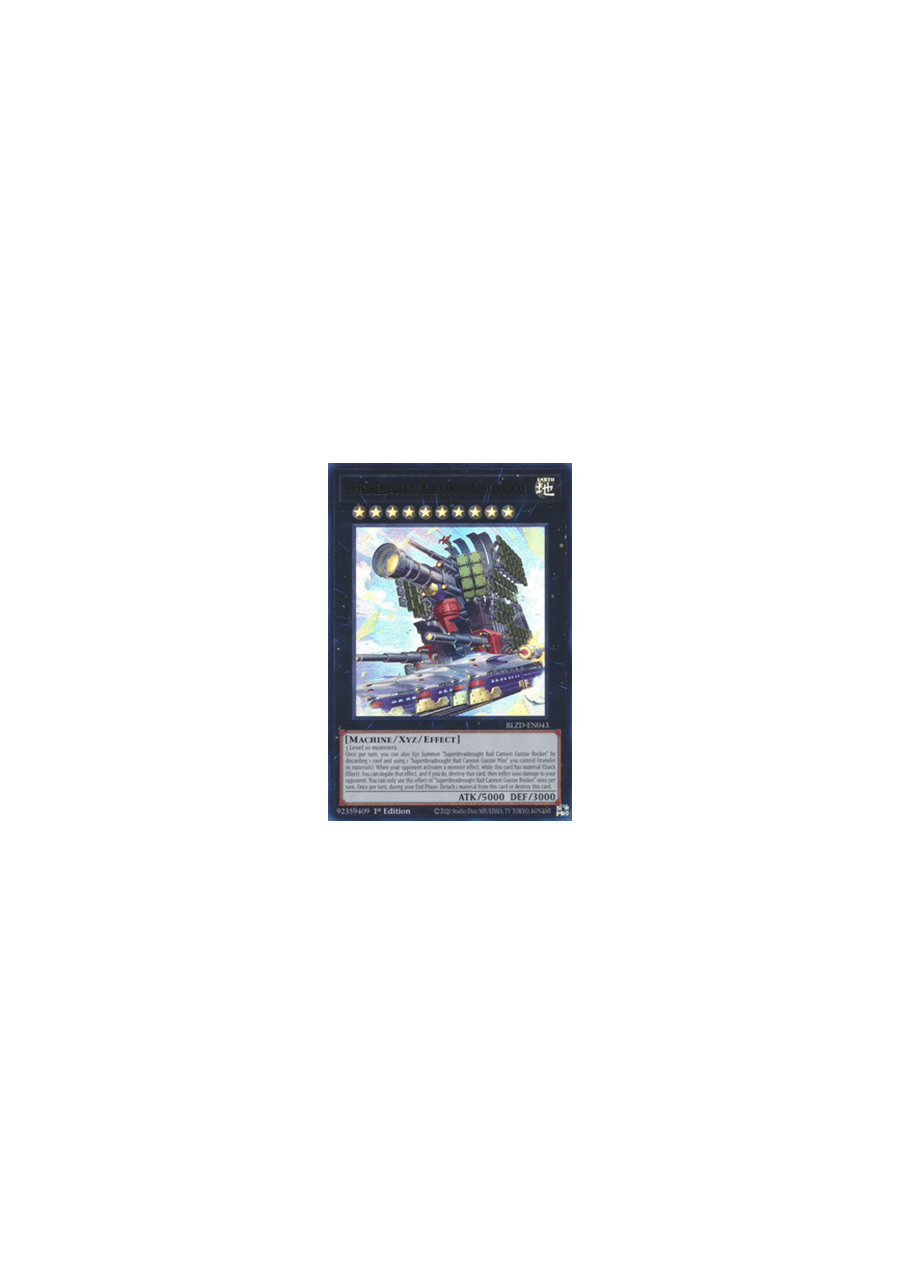 Superdreadnought Rail Cannon Gustav Rocket (V.1 - Ultra Rare)