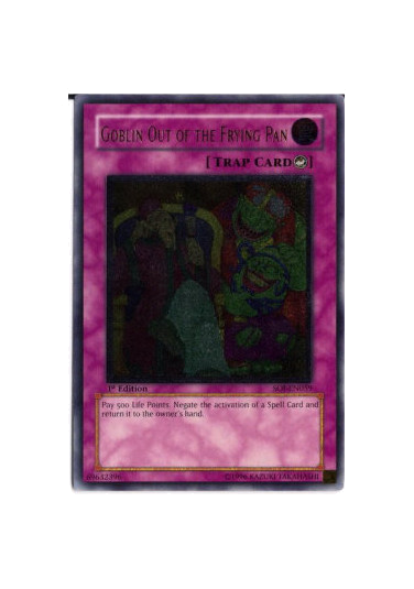 Goblin Out of the Frying Pan (V.2 - Ultimate Rare)