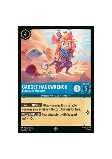 Gadget Hackwrench - Resourceful Mechanic