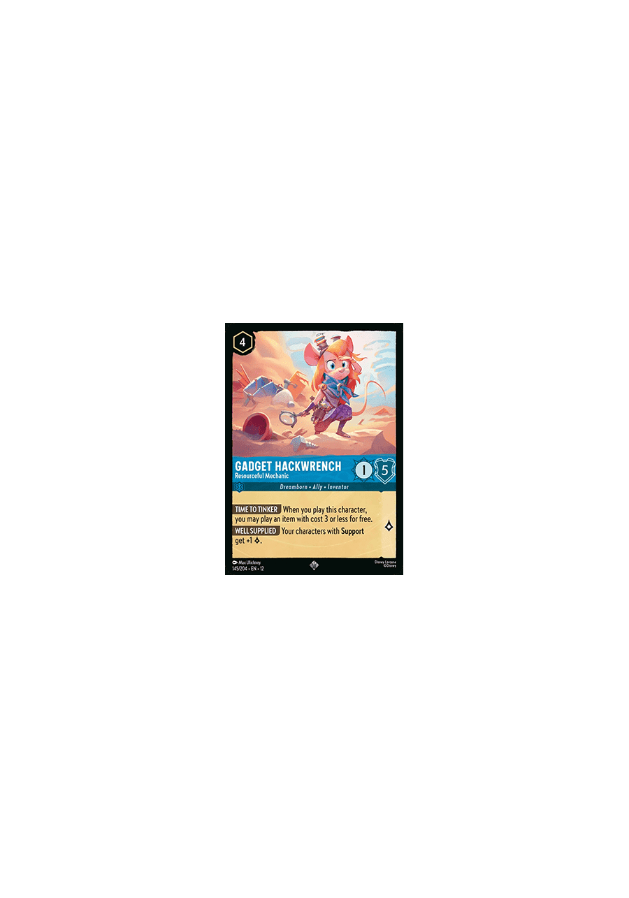 Gadget Hackwrench - Resourceful Mechanic