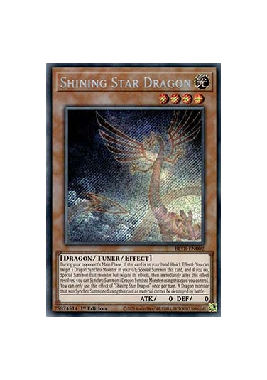 Shining Star Dragon (V.1 - Secret Rare)
