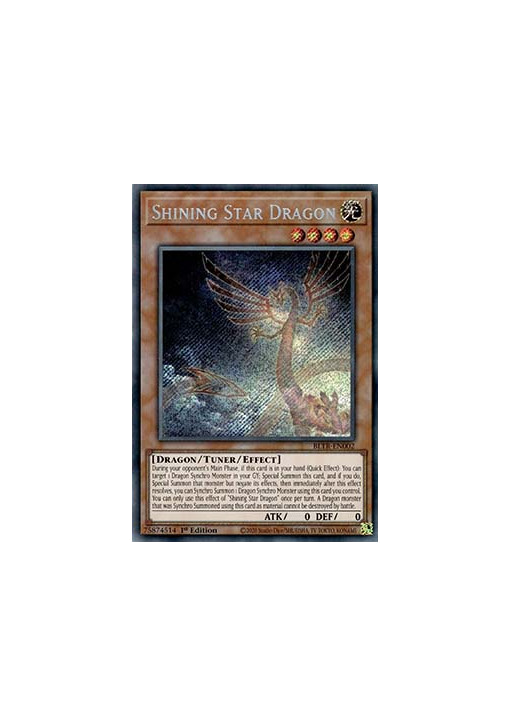 Shining Star Dragon (V.1 - Secret Rare)
