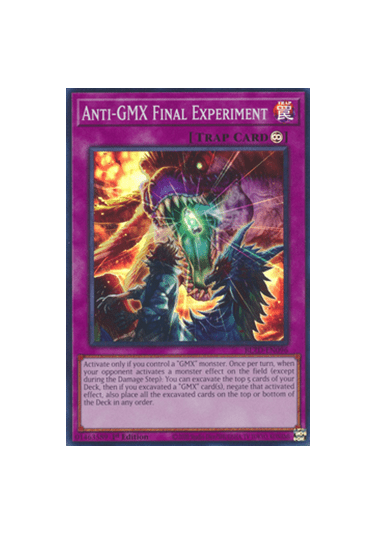 Anti-GMX Final Experiment