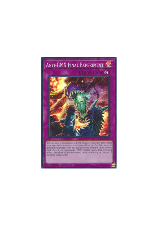 Anti-GMX Final Experiment