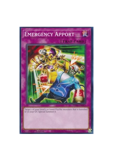 Emergency Apport