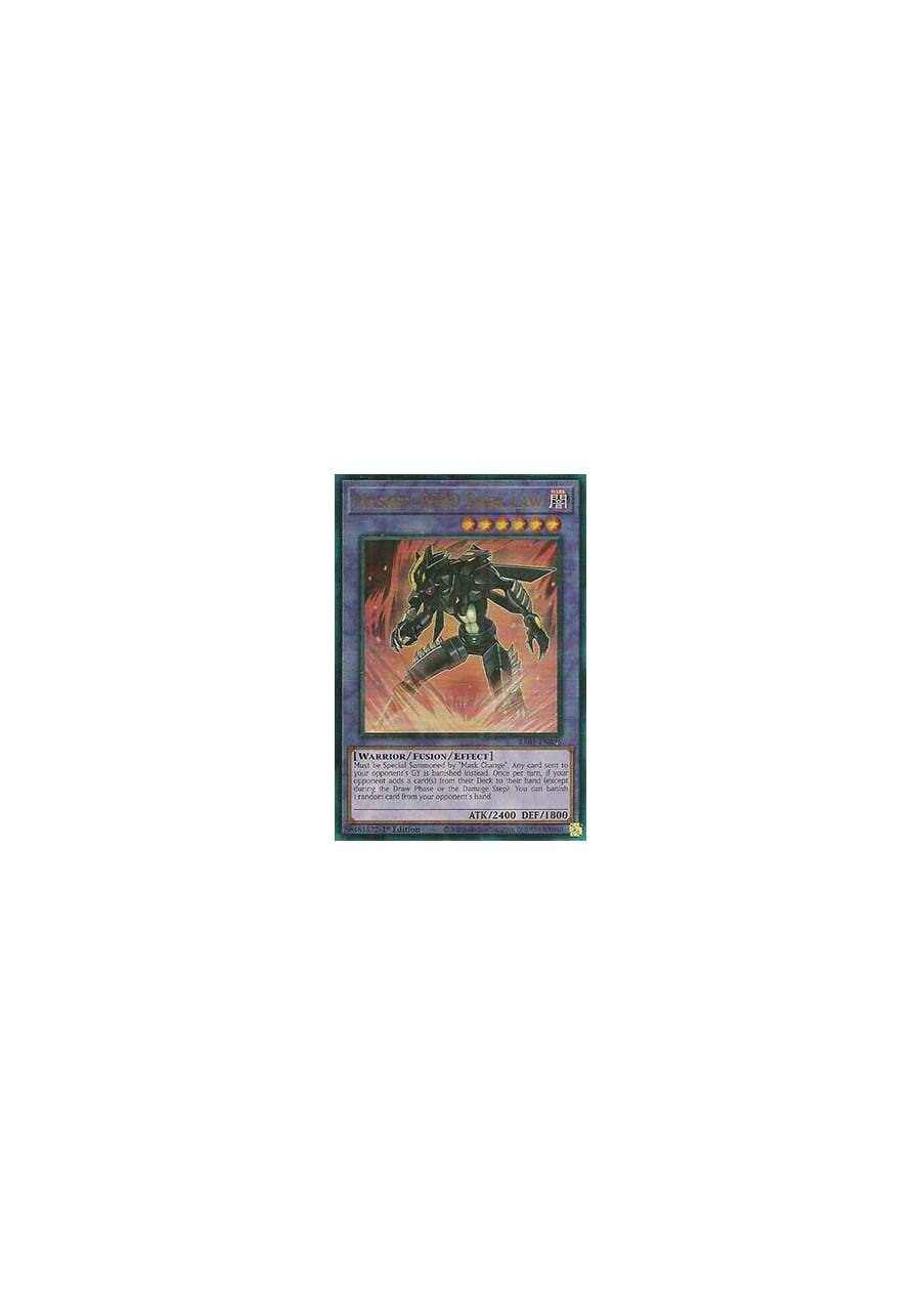 Masked HERO Dark Law (V.7 - Ultimate Rare)