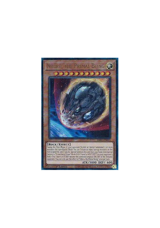 Nibiru, the Primal Being (V.7 - Ultimate Rare)