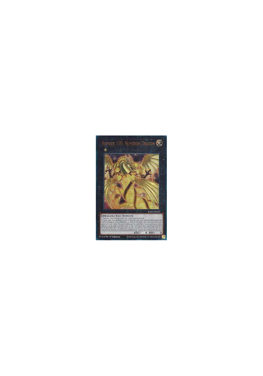 Number 100: Numeron Dragon (V.7 - Ultimate Rare)