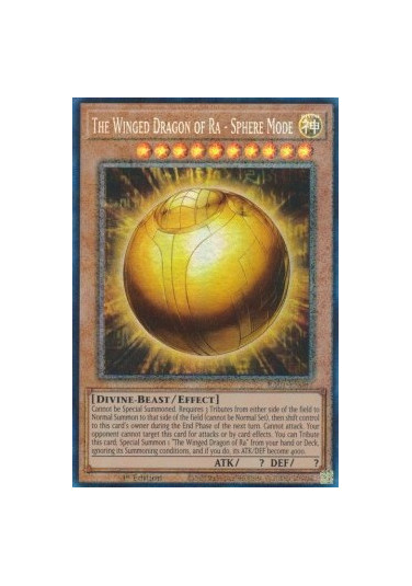 The Winged Dragon of Ra - Sphere Mode (V.6 - Collectors Rare)