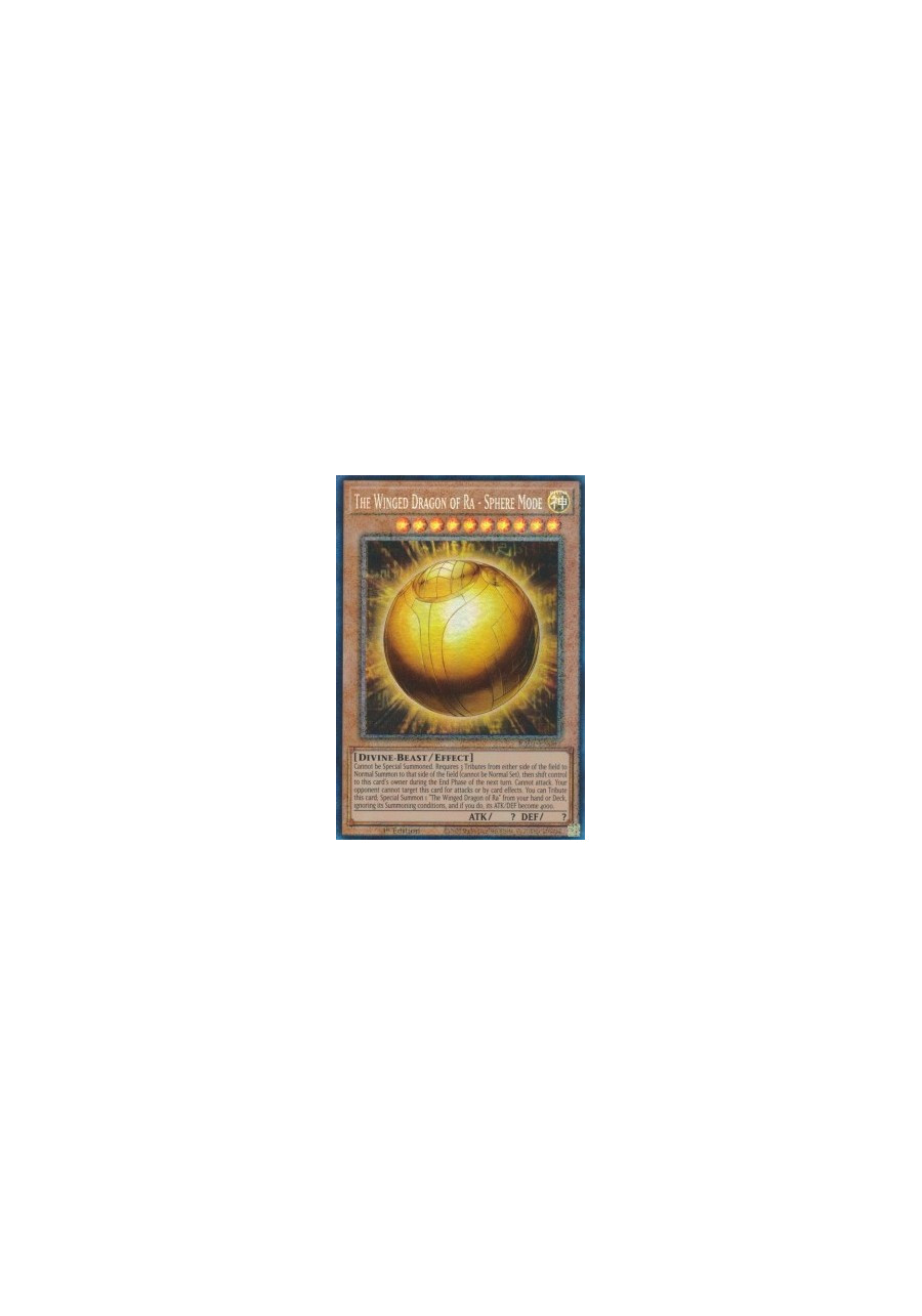 The Winged Dragon of Ra - Sphere Mode (V.6 - Collectors Rare)