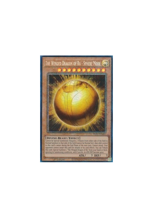 The Winged Dragon of Ra - Sphere Mode (V.6 - Collectors Rare)