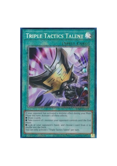 Triple Tactics Talent (V.6 - Collectors Rare)