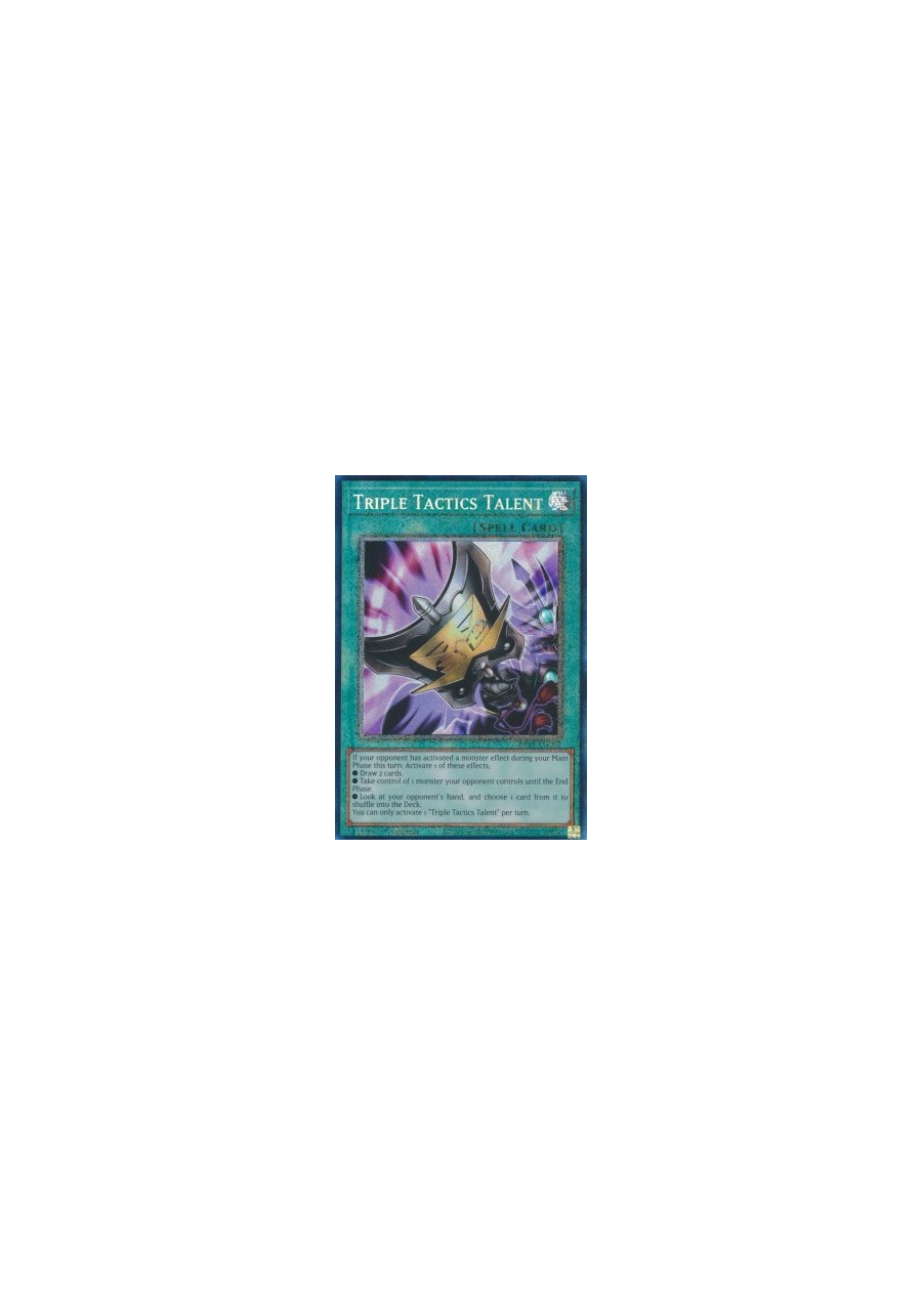 Triple Tactics Talent (V.6 - Collectors Rare)