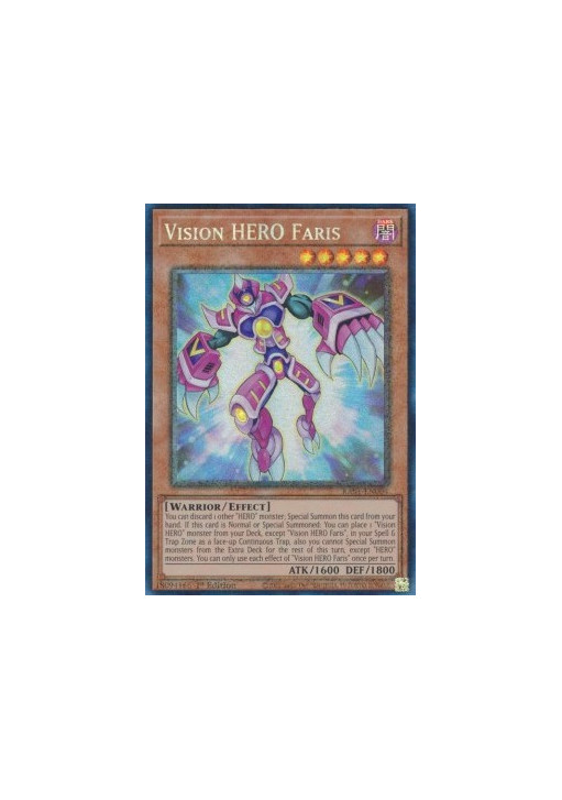 Vision HERO Faris (V.6 - Collectors Rare)