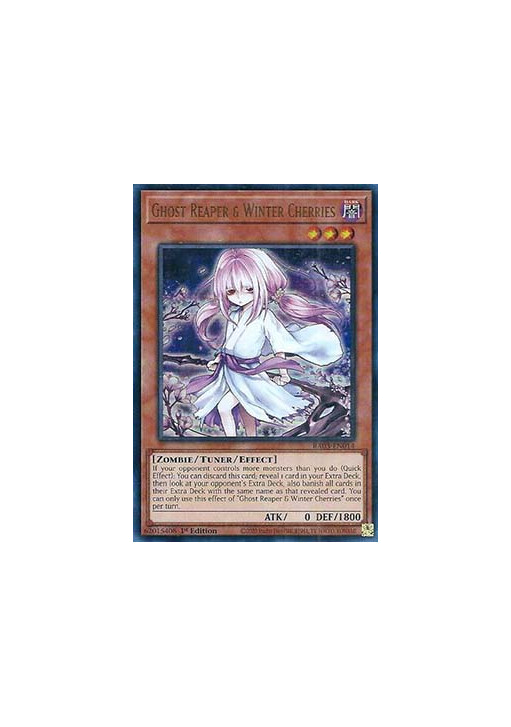 Ghost Reaper & Winter Cherries (V.2 - Ultra Rare)