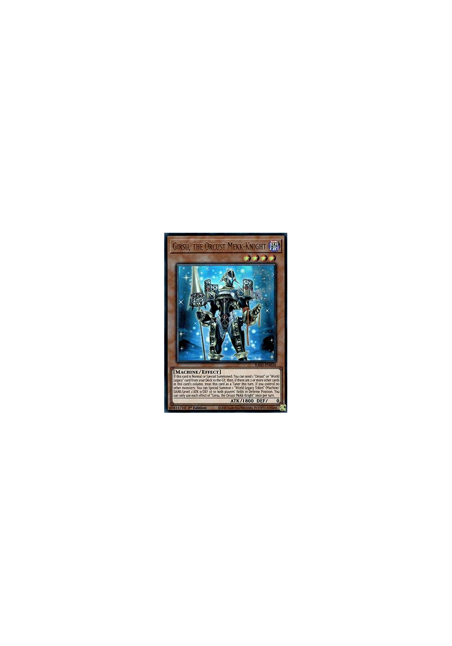 Girsu, the Orcust Mekk-Knight (V.2 - Ultra Rare)
