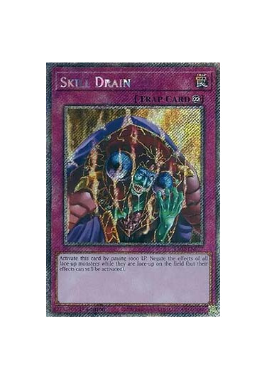 Skill Drain (V.4 - Platinum Secret Rare)