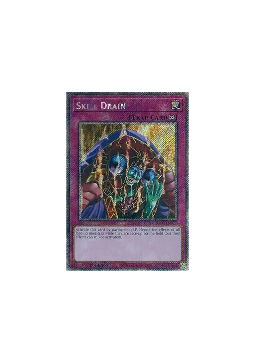 Skill Drain (V.4 - Platinum Secret Rare)
