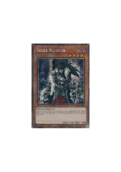 Skull Meister (V.4 - Platinum Secret Rare)