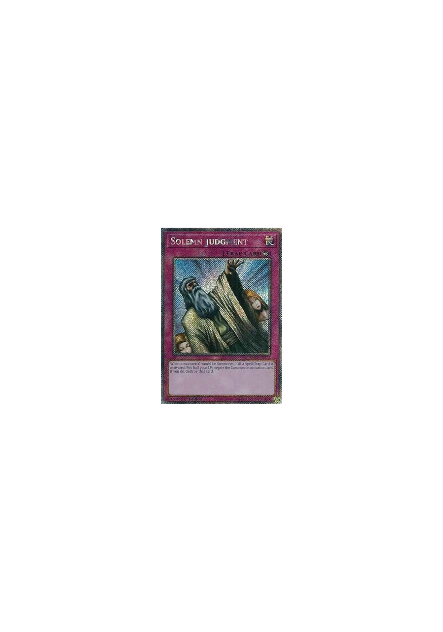 Solemn Judgment (V.4 - Platinum Secret Rare)