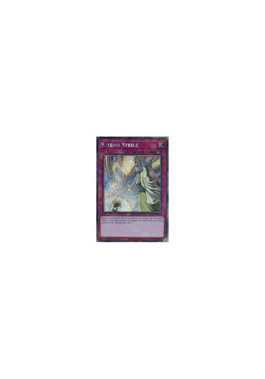 Solemn Strike (V.4 - Platinum Secret Rare)