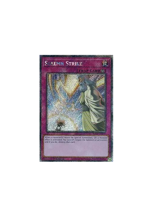 Solemn Strike (V.4 - Platinum Secret Rare)