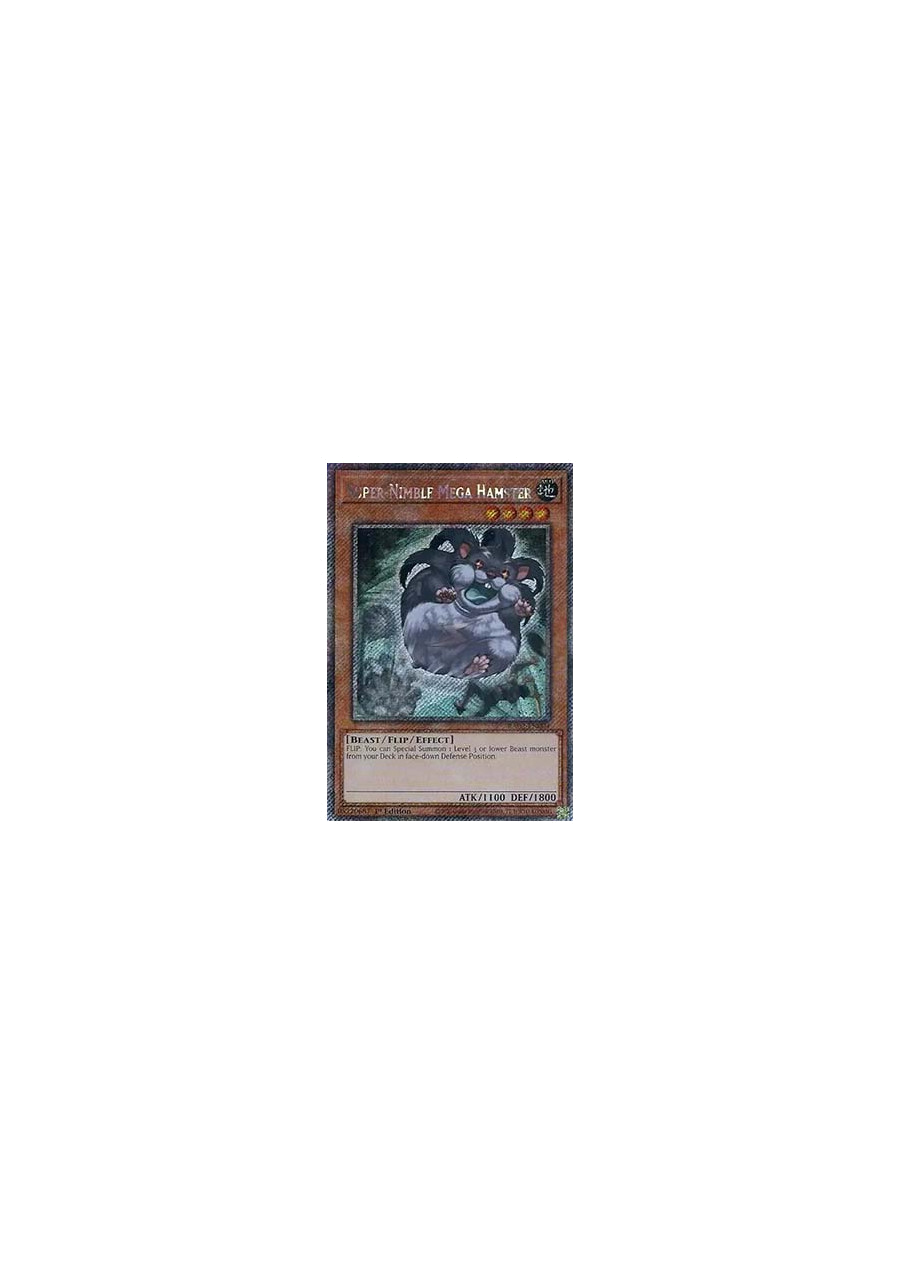 Super-Nimble Mega Hamster (V.4 - Platinum Secret Rare)