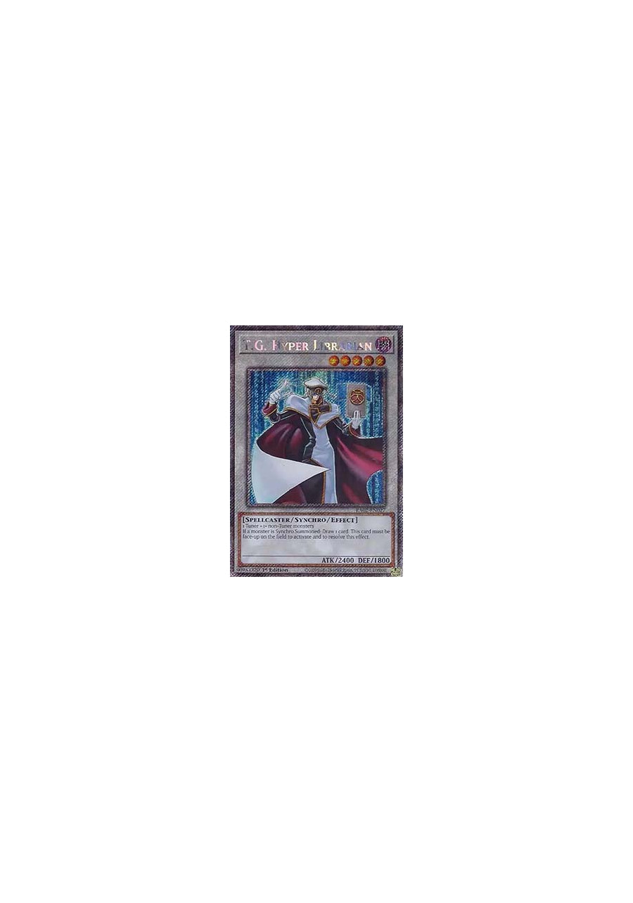 T.G. Hyper Librarian (V.4 - Platinum Secret Rare)