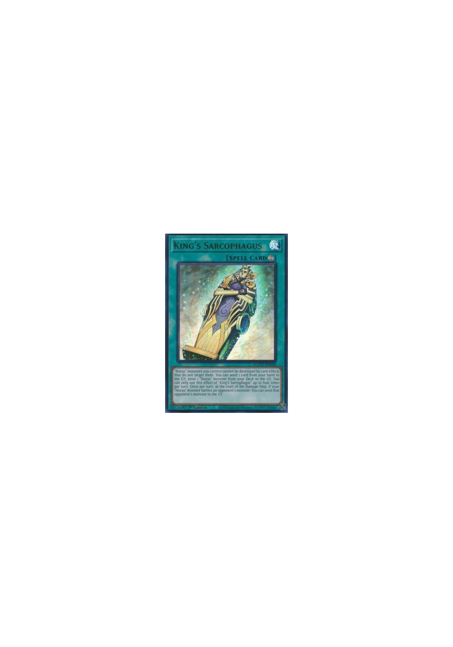King’s Sarcophagus (V.1 - Ultra Rare)