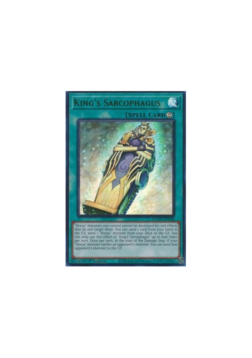 King’s Sarcophagus (V.1 - Ultra Rare)