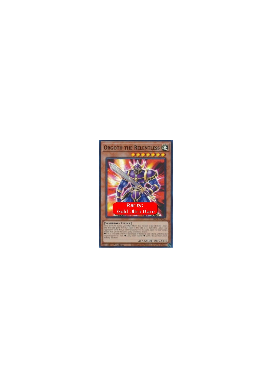Orgoth the Relentless (V.1 - Ultra Rare)