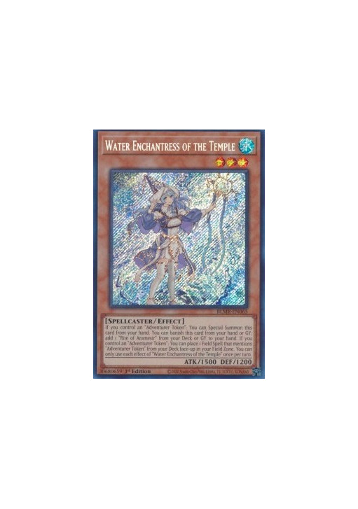 Water Enchantress of the Temple (V.1 - Secret Rare)