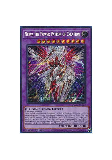 Nerva the Power Patron of Creation (V.1 - Secret Rare)
