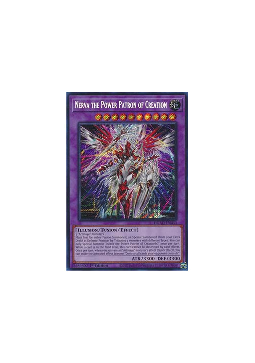 Nerva the Power Patron of Creation (V.1 - Secret Rare)