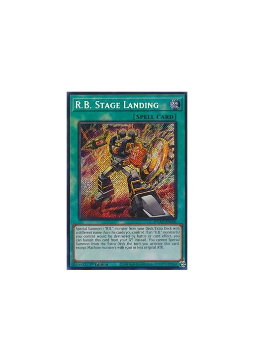 R.B. Stage Landing (V.1 - Secret Rare)